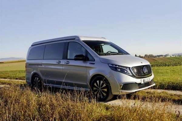 賓士EQV露營版官圖釋出,配可開啟車頂,兩種軸距可選 賓士EQV露營版官圖釋出,配可開啟車頂,兩種軸距可選