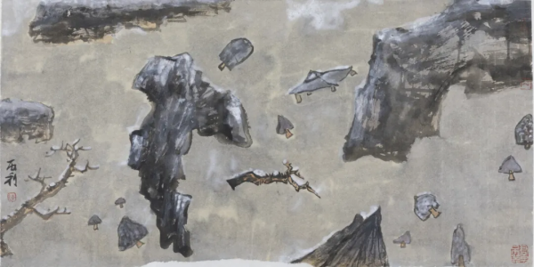 北北駐留回憶錄 陳丙曆：逍遙一遊“觀山水”，筆墨重構“山海觀”