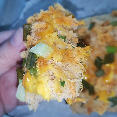 燕麥蔥花肉鬆蛋糕（減脂版）