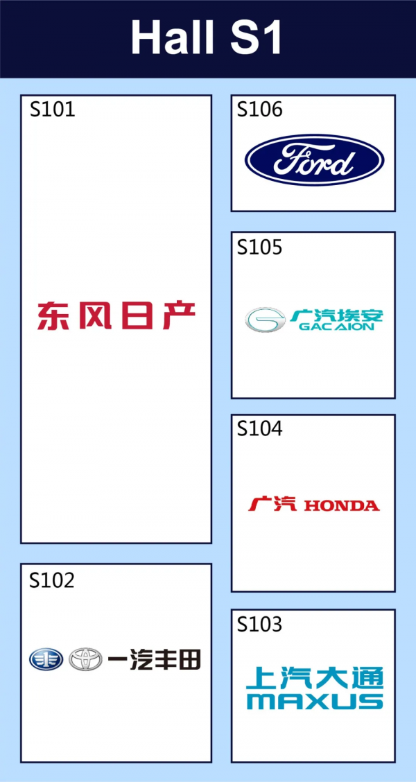 7款全球首發車型 980臺展車 2021天津國際車展品牌分佈圖公佈