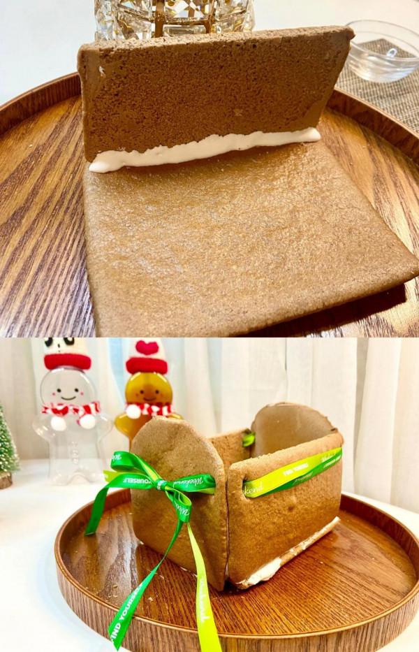 把低卡沙拉裝進自制聖誕薑餅屋|低卡低脂零負擔 把低卡沙拉裝進自制聖誕薑餅屋|低卡低脂零負擔