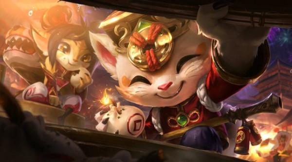 LOL新年系列登場！五款喜慶面板！趙信瑟提皎月小炮提莫