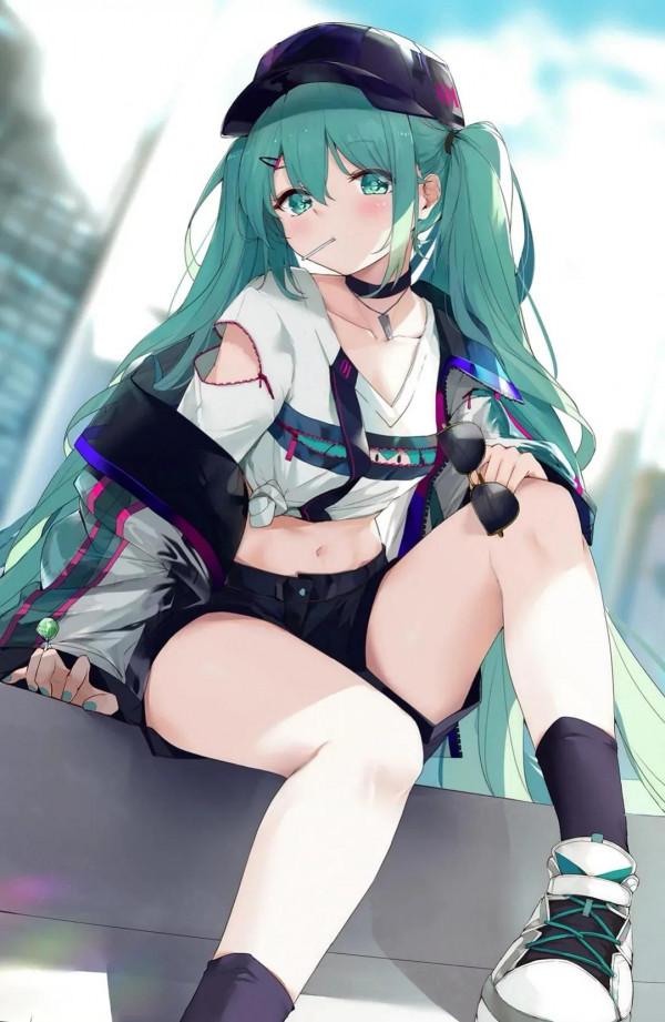 潔白如雪二次元少女79