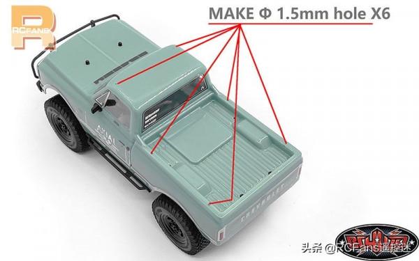 RC4WD 推出 SCX24 後頂 RC4WD 推出 SCX24 後頂