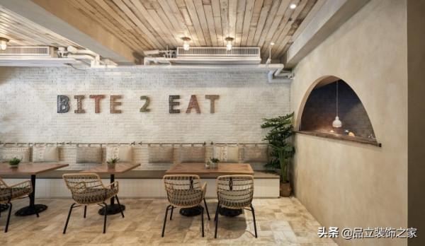 時尚個性的BiteToEat餐廳裝修實景圖