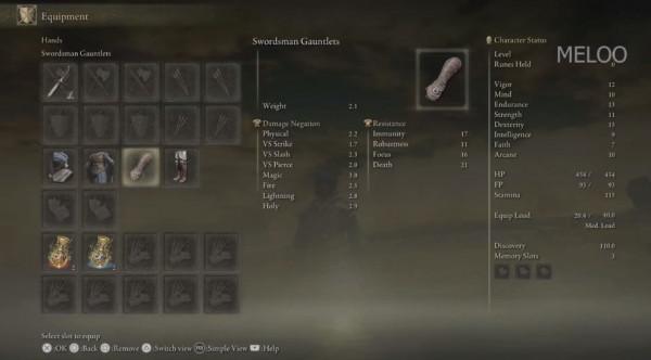 《艾爾登法環》網路封閉測試全裝備、武器展示