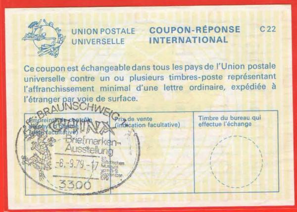 外展封片1979（四）第6屆中國郵票展覽.德國布倫瑞克