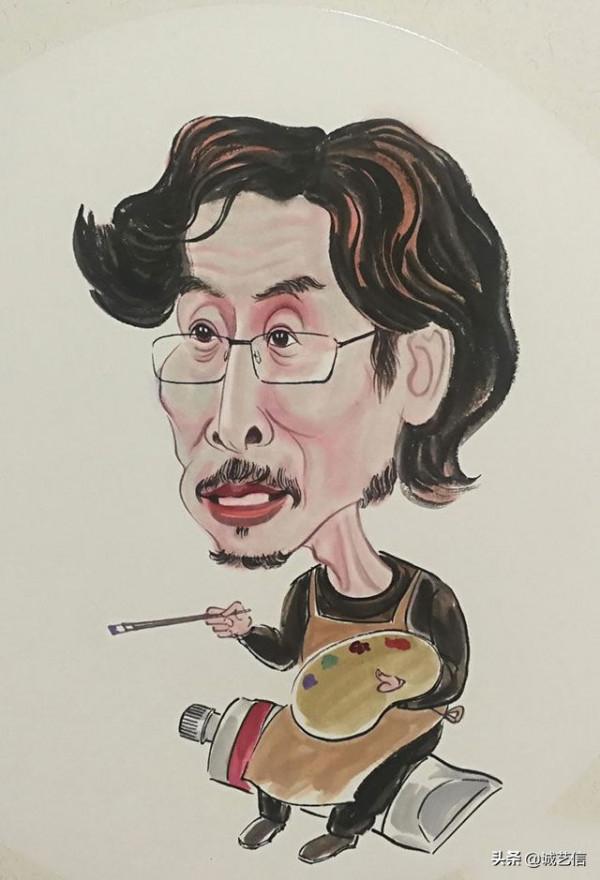 中國藝術名家肖像漫畫展