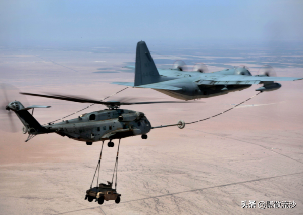 裝備超過560架加油機，最大的載油量達161噸，壟斷一技術50多年