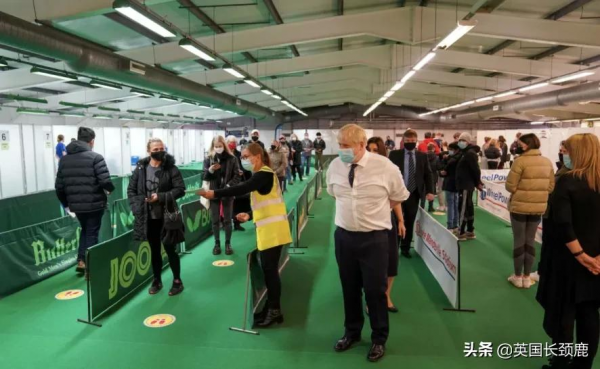 “英國仍不需任何封鎖限制！”英國去年累計接種1.32億次疫苗
