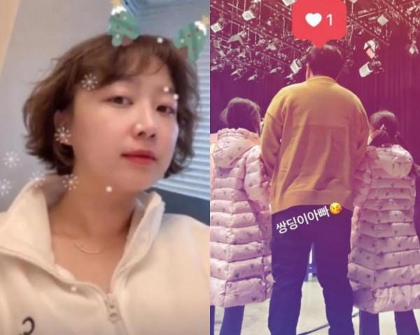 “鄭亨敦妻子”韓宥拉親自公開了雙胞胎女兒！緊緊抓住爸爸的手