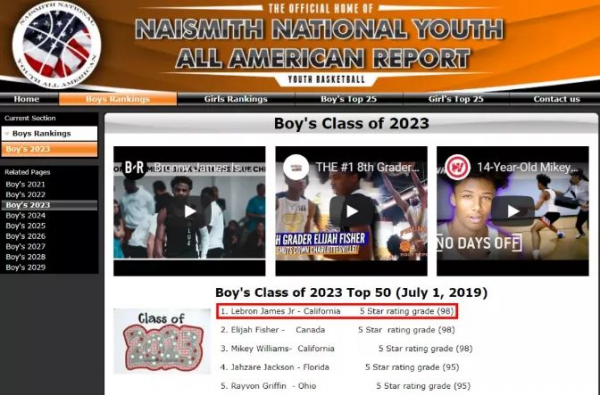 詹姆斯的長子布朗尼 兩年後有機會進入NBA麼？