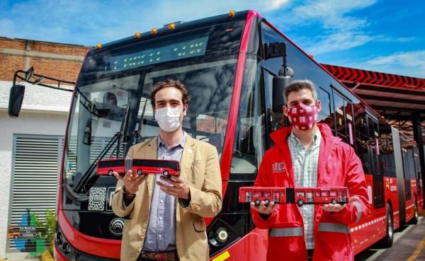 宇通擔主角！全球首個純電動18米高站臺BRT專案落地墨西哥