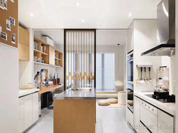 服！沒有沙發電視，60㎡住出120㎡的通透感