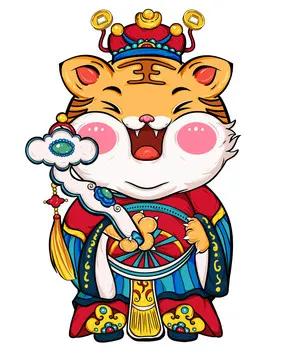 2022虎年福運聊天圖