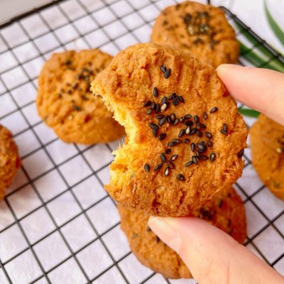 生酮蔥花鹹蛋黃肉鬆酥❗香酥減脂快手零食