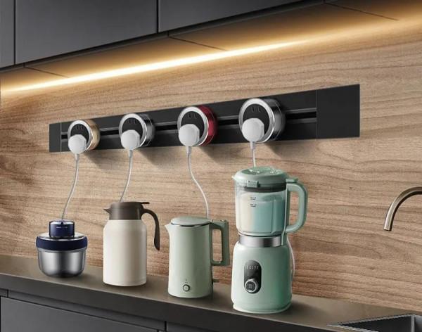 新式“無線插排”一出，告別滿屋扯線，整潔美觀，太機智了