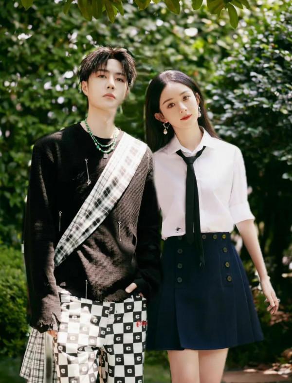 掉進趙麗穎和王一博的cp坑裡出不來了，有喜歡他們姐弟倆的來圍觀