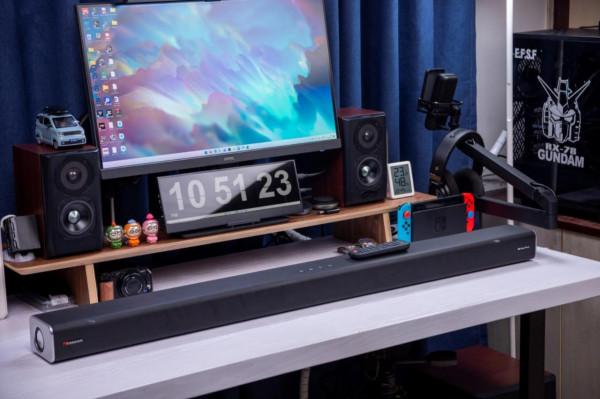 入手5.1.2全景聲迴音壁套裝，通吃電影遊戲，無線也能有好音質