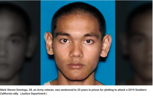 “想殺死儘可能多的人!”美國陸軍老兵策劃大規模恐襲,被判25年監禁 “想殺死儘可能多的人!”美國陸軍老兵策劃大規模恐襲,被判25年監禁