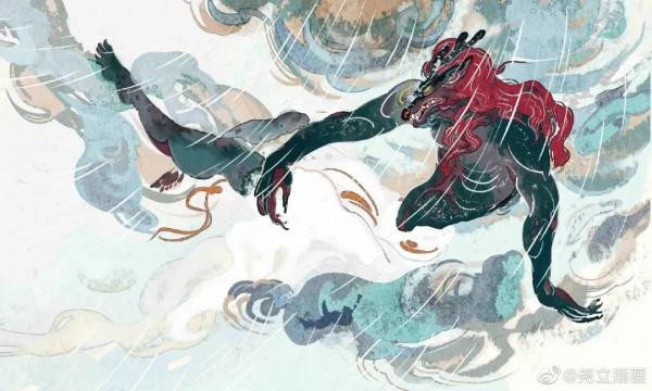 80後清華才女，把“詞牌名”畫成古風美人，每一張都忍不住儲存