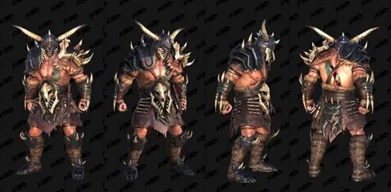 暗黑破壞神：不朽封測野蠻人盔甲套裝