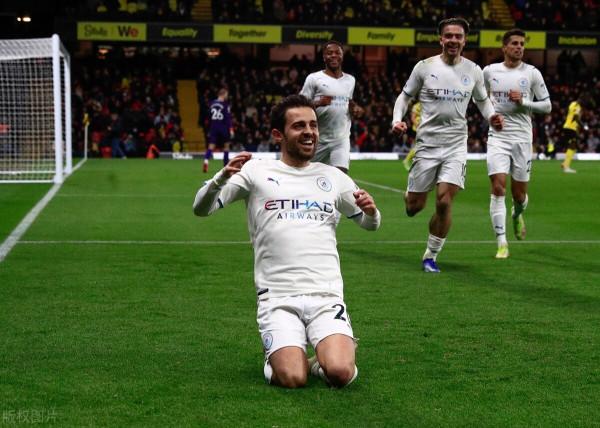 英超-斯特林破門B席兩球 曼城3-1沃特福德 五連勝後登頂榜首