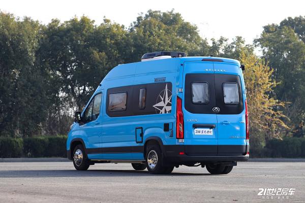 衛航全新配色邁阿密藍，情懷還是創新？實拍V590藍色進化版房車