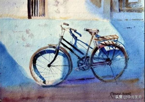 這光影構圖得簡直神了！他筆下風景畫細節也太到位了吧