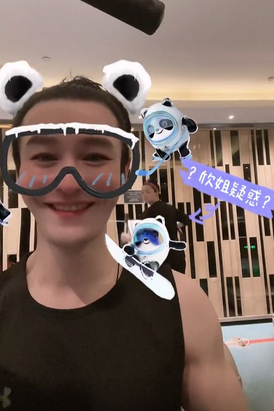 蔣欣霸氣闢謠與黃曉明戀情！兩人同一酒店約健身，自曝是兄弟關係