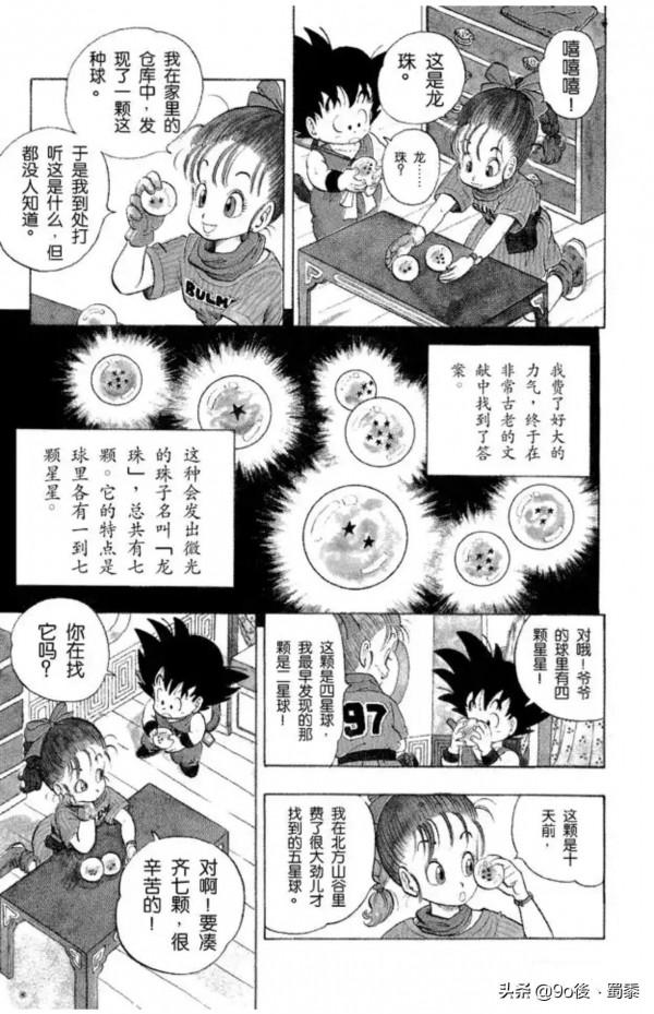 龍珠漫畫1−3話