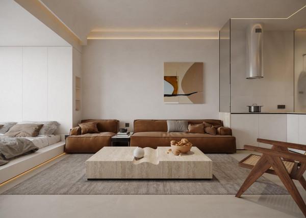 這套60㎡的房子,成了90後理想的住宅裝修模板!一個人住好舒適 這套60㎡的房子,成了90後理想的住宅裝修模板!一個人住好舒適