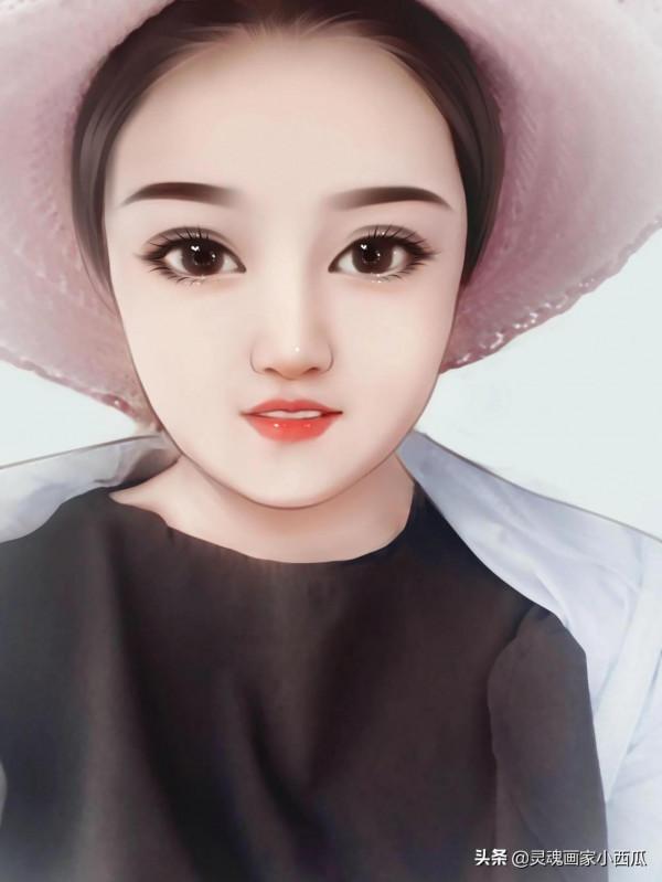 換一換你的頭像吧，手繪的女生漫畫微信頭像，照片變漫畫就是好看