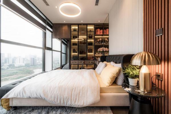 有一說一，摩登復古的家真好看，87㎡不見絲毫俗氣，入門就被吸引