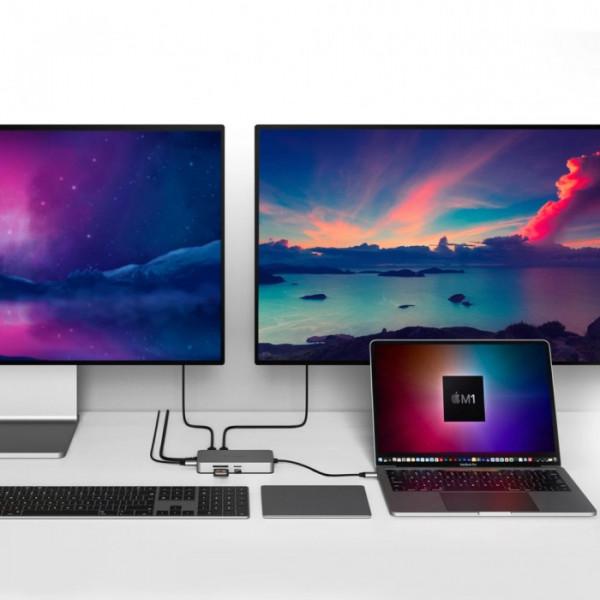 HypeDrive推兩款4K HDMI擴充套件塢 為M1 Mac擴充套件連線外部顯示器 HypeDrive推兩款4K HDMI擴充套件塢 為M1 Mac擴充套件連線外部顯示器