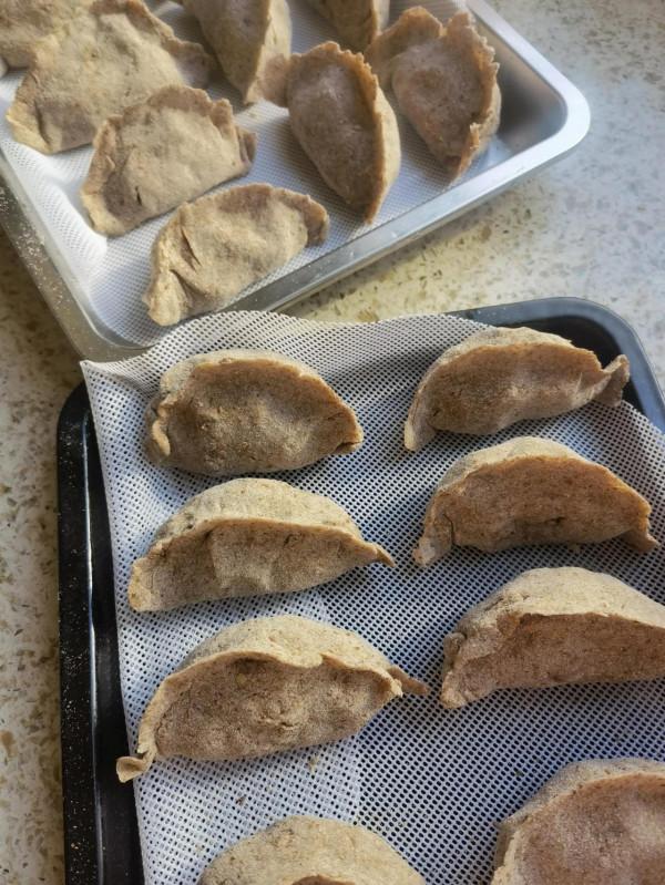 全麥麵粉牛肉蘿蔔餡大包子，減脂 好吃