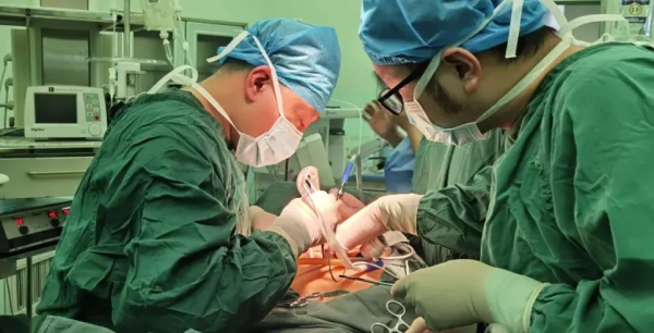 20多斤惡性蠑螈瘤“霸佔”腹腔，5小時手術連根拔除巨大“毒瘤”