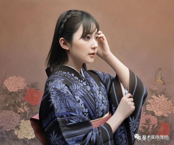 日本 岡靖知 寫實作品欣賞