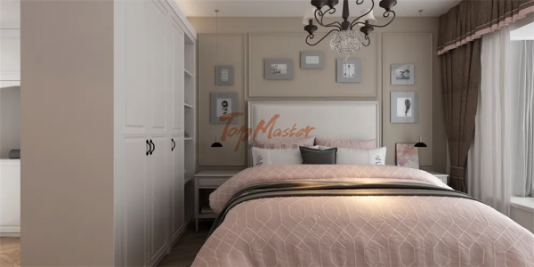 「魯班裝飾」吾悅廣場120㎡簡歐風格,簡約白淨 「魯班裝飾」吾悅廣場120㎡簡歐風格,簡約白淨