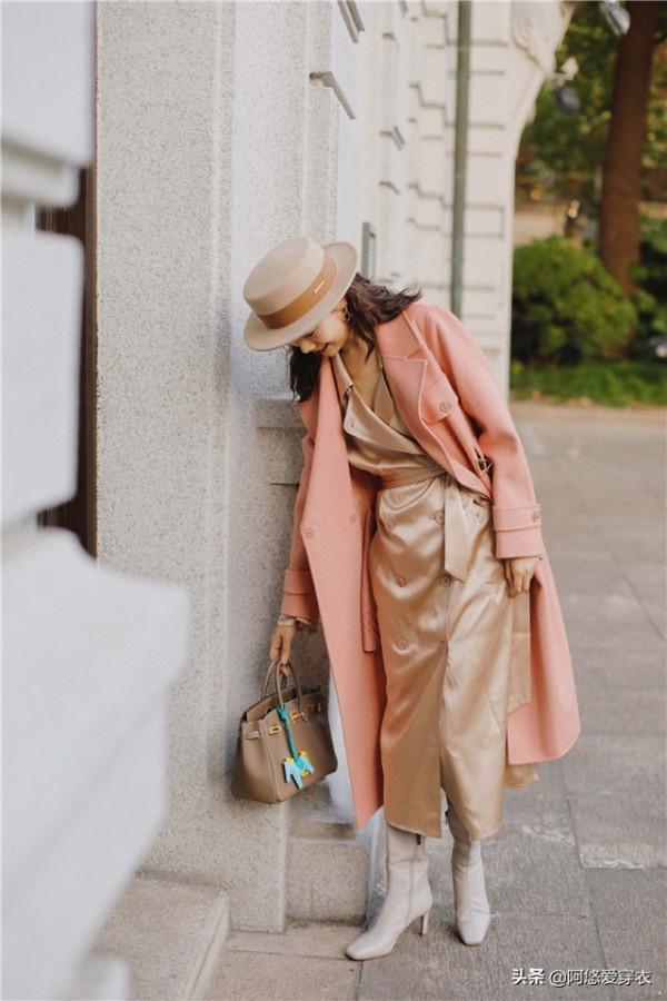 大衣+裙子，今冬最洋氣顯瘦的穿法都在這裡了！照著穿誰美誰知道