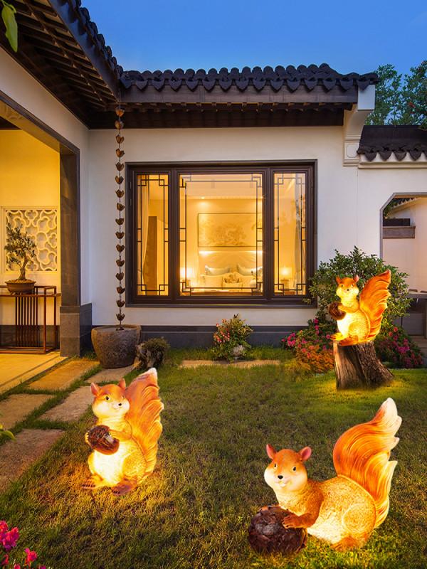 你家院子的“小可愛”松鼠