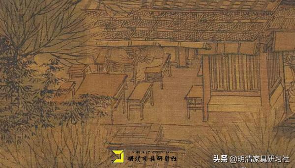 《清明上河圖》中的市井傢俱