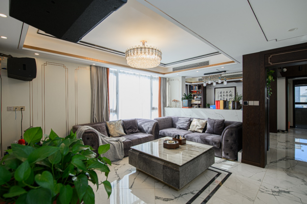 190㎡新中式大平層，務實出發、更加註重健康時尚與功能的設計