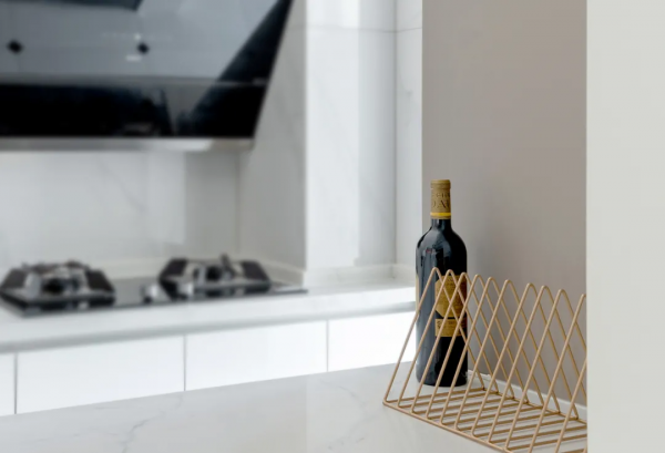 100㎡三居改兩居，客、餐、廚、辦公區全開放，超級寬敞舒適