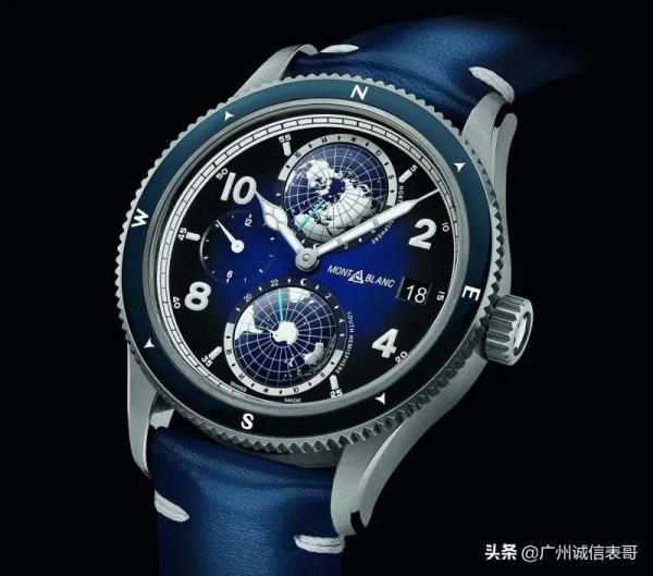 呼應冰川色彩：Montblanc 1858系列Geosphere新款