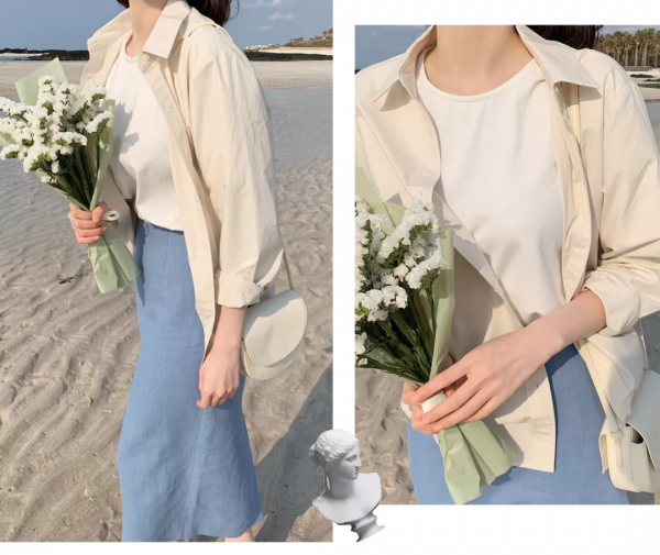 奶奶衫+連衣裙、西裝+闊腿褲，今秋王炸組合，顯高顯瘦炸了