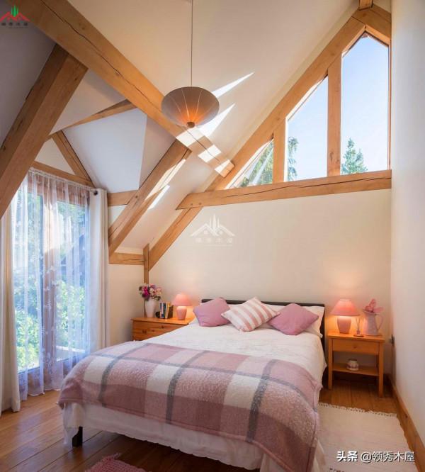 以木為主體框架，石材為牆，這才是真正的鄉村田園風格木別墅木屋