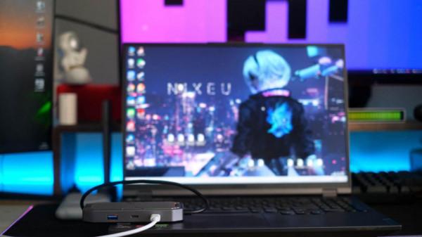 輕薄本靈魂伴侶！優越者RGB電競Type-C擴充套件塢體驗，7合1有顏有料