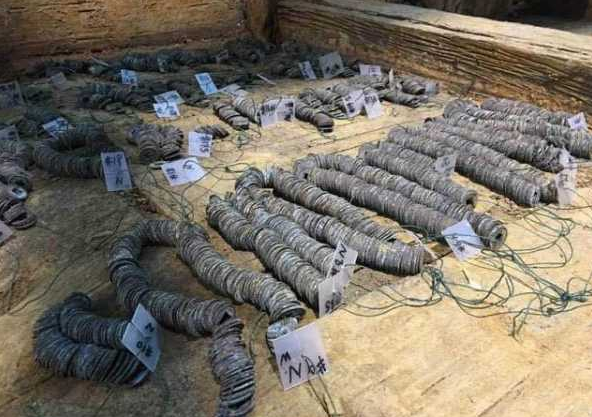 海昏侯大墓難以想象的奢侈!出土黃金千兩,出土銅錢就重達10噸 海昏侯大墓難以想象的奢侈!出土黃金千兩,出土銅錢就重達10噸