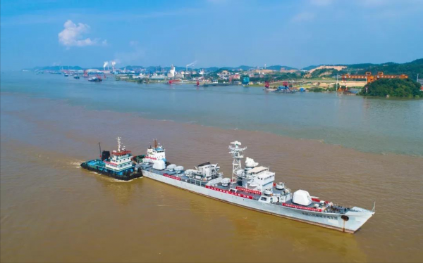 英雄遲暮，九江艦退役，中國海軍再無火力支援艦，搶灘誰來支援？